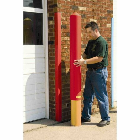 EAGLE BUMPER POST SLEEVES-SMOOTH , 6in. Bumper Post Sleeve-Smooth Sided-Red 1736R